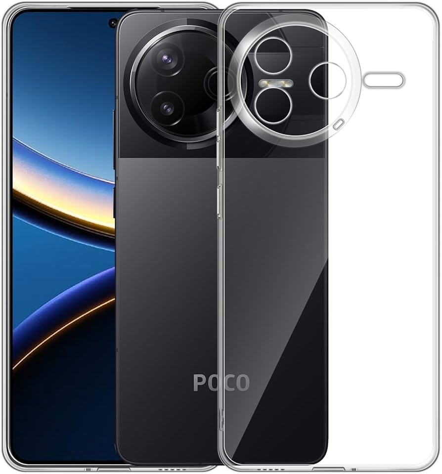 Xiaomi POCO F7 256GB シルバー ケース＆保護ガラス付き